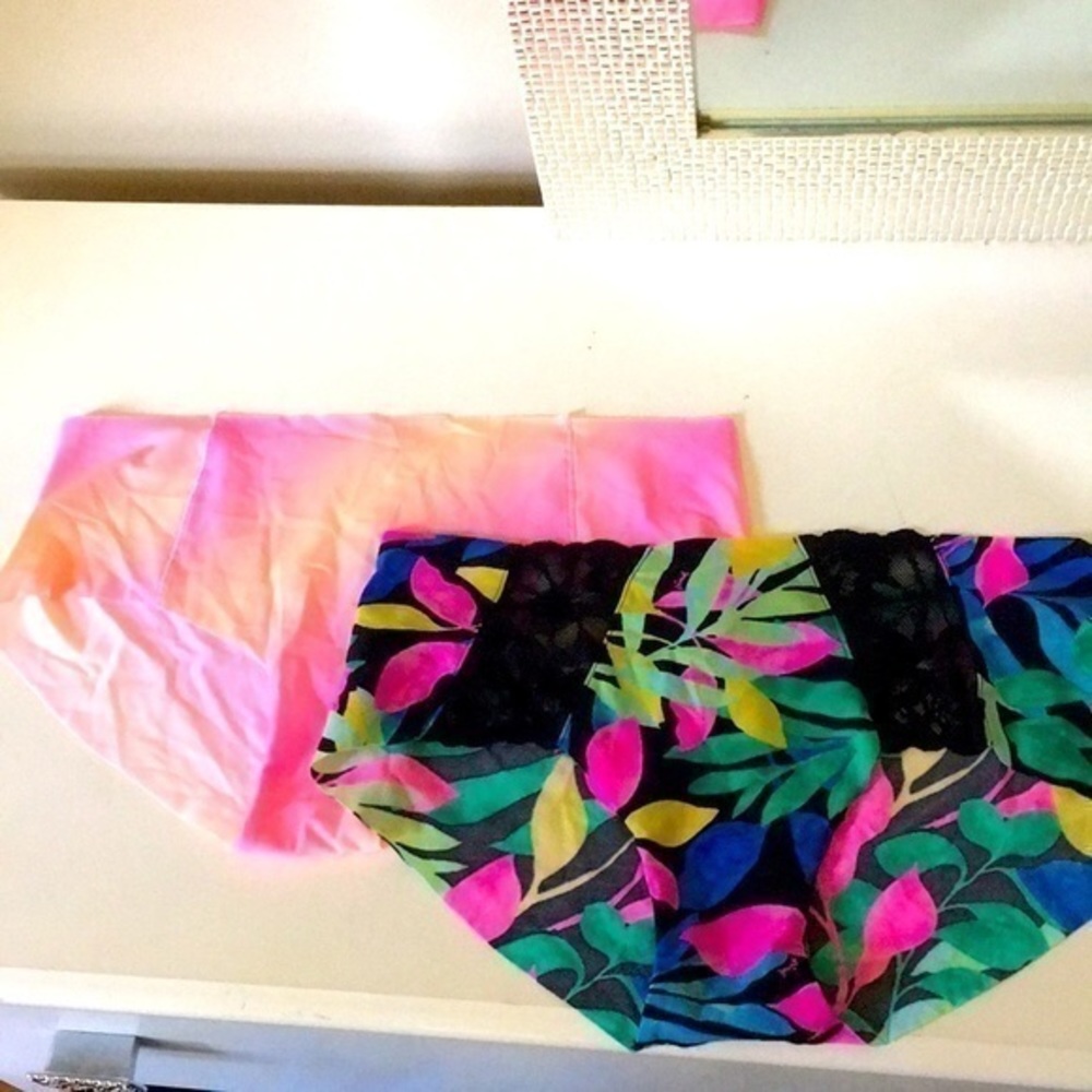 2 pair Victoria’s Secret pink panties